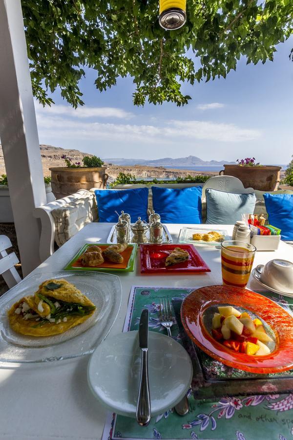 Villa Melenos Lindos מראה חיצוני תמונה